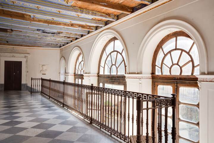 Interior entrance