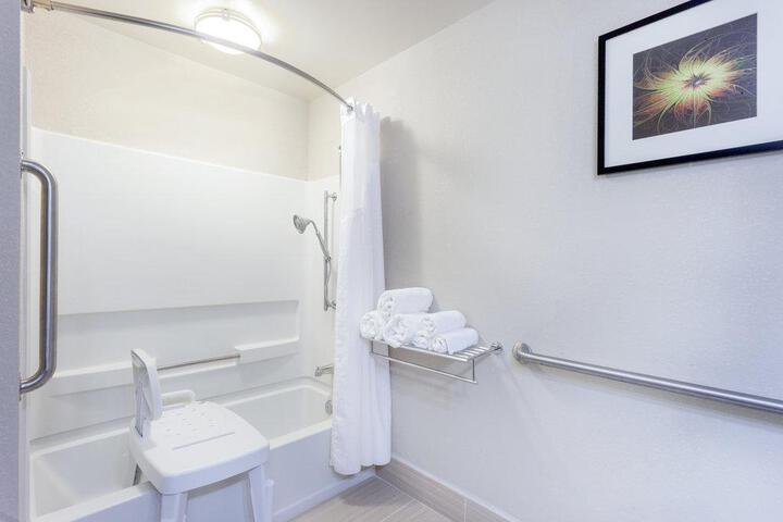 1 King Bed Standard Mobility Accessible Tub (4 of 11)