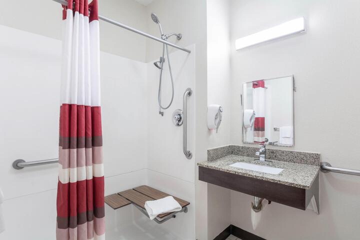 ADA Accessible Superior King with Roll in Shower (12 of 18)