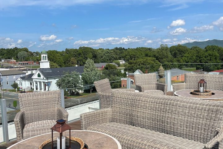 Rooftop terrace