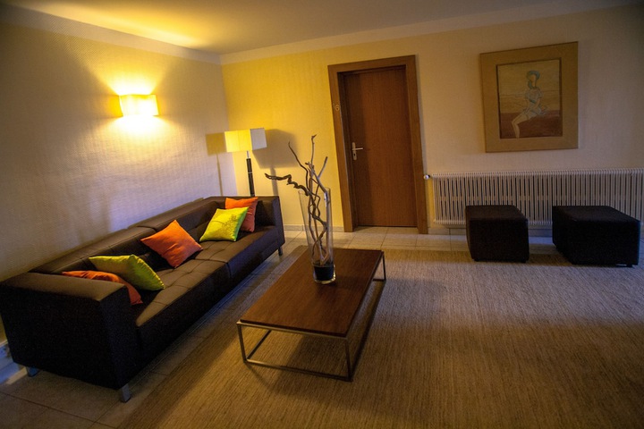 Interior entrance