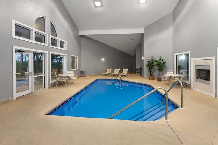 Swimming pool at AmericInn by Wyndham Lake Mills
