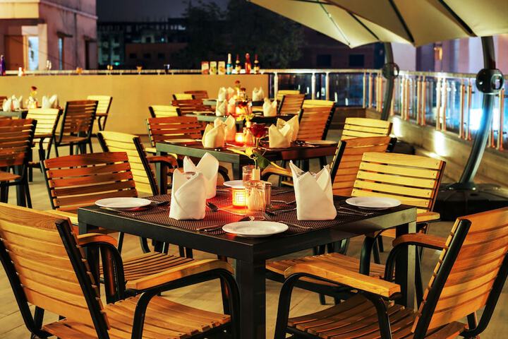Rooftop terrace
