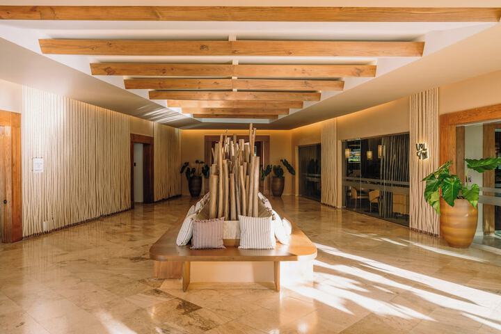 Interior entrance