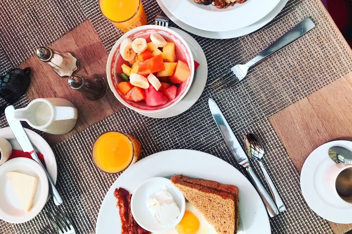Breakfast area