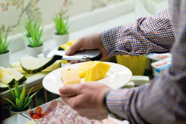 Breakfast buffet