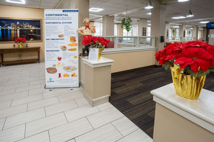 Breakfast area