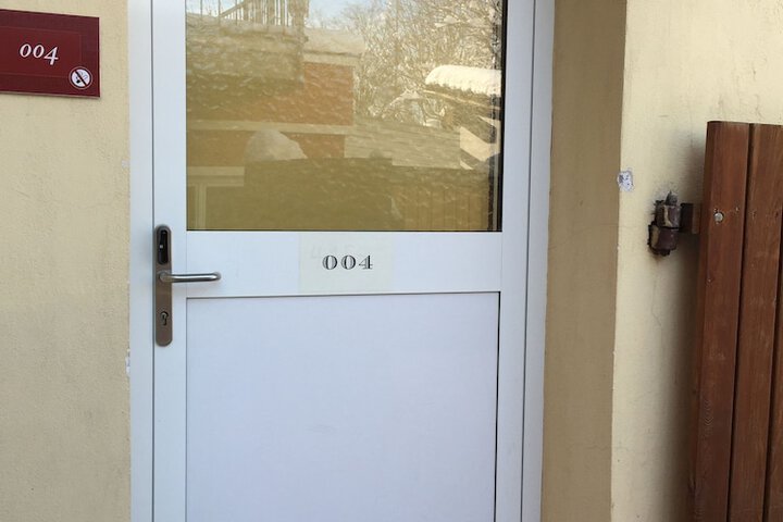 Interior entrance