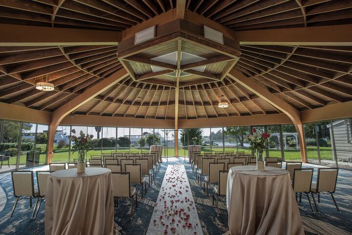 Indoor wedding