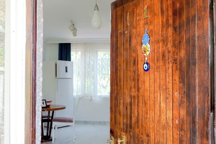 Interior entrance