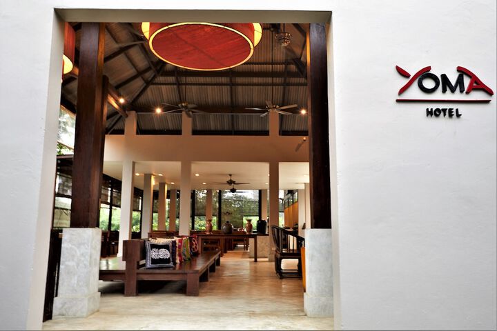 Interior entrance