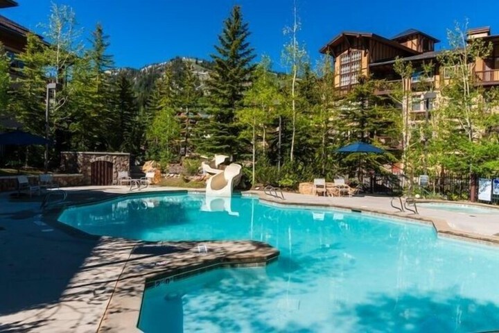 Swimming pool at 1205b - Double Queen Standard Eagle Springs West 1 Bedroom Hotel Room by RedAwning