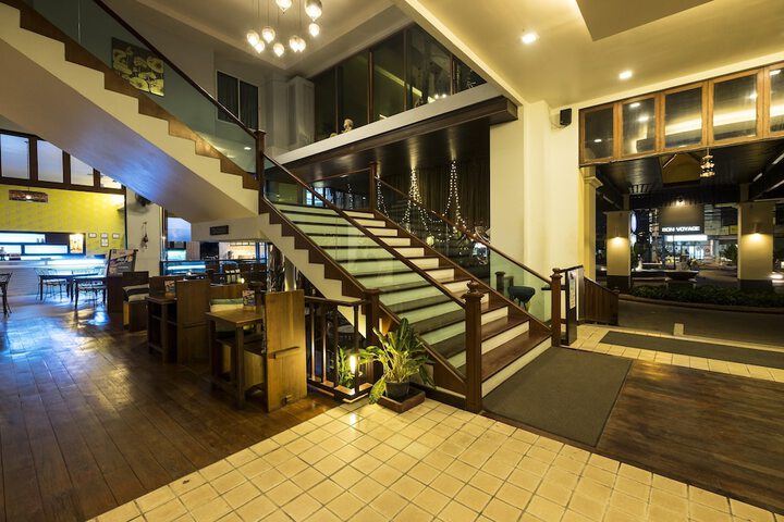 Interior entrance