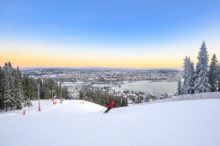 Skiing