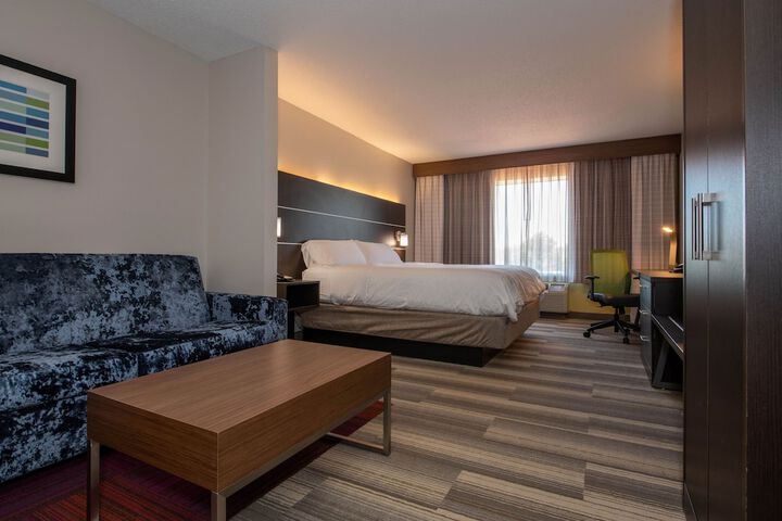 1 King Bed Suite Mobility Accessible Roll Shower (4 of 11)
