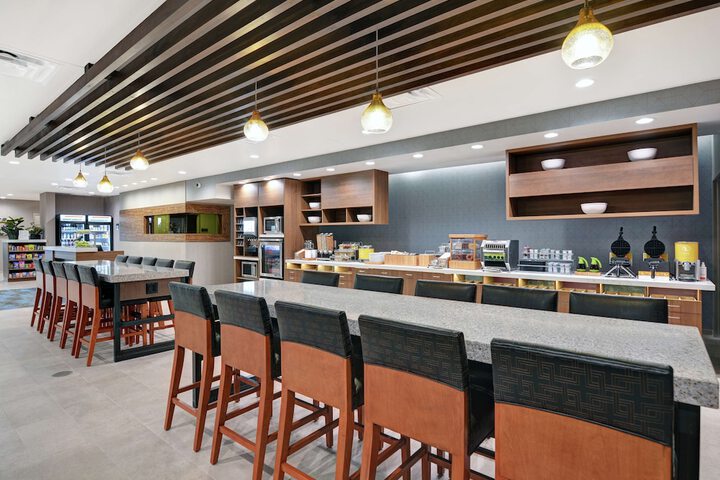 Breakfast area
