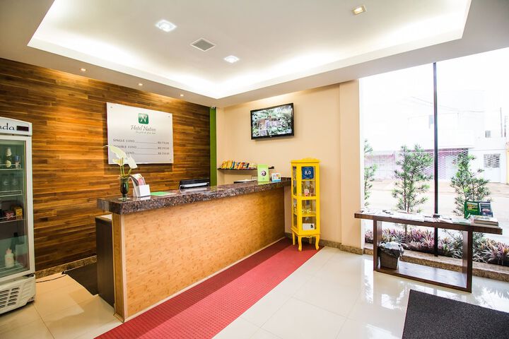 Check-in/check-out kiosk