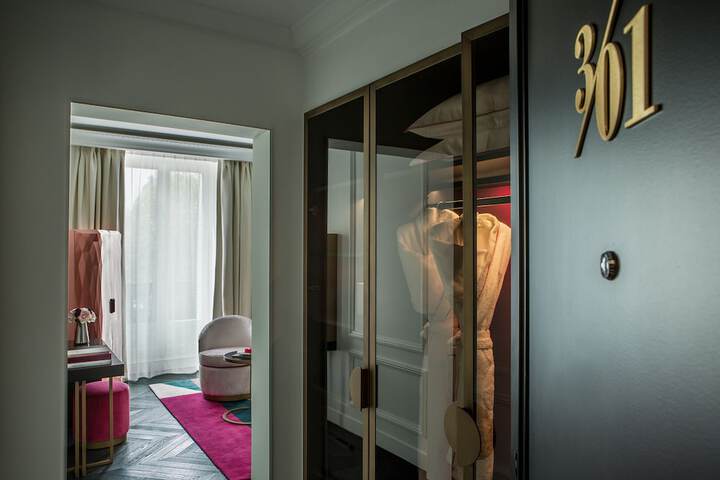 Interior entrance
