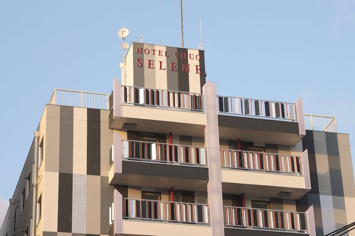 Outside Hotel