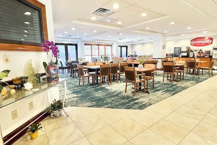 Breakfast area