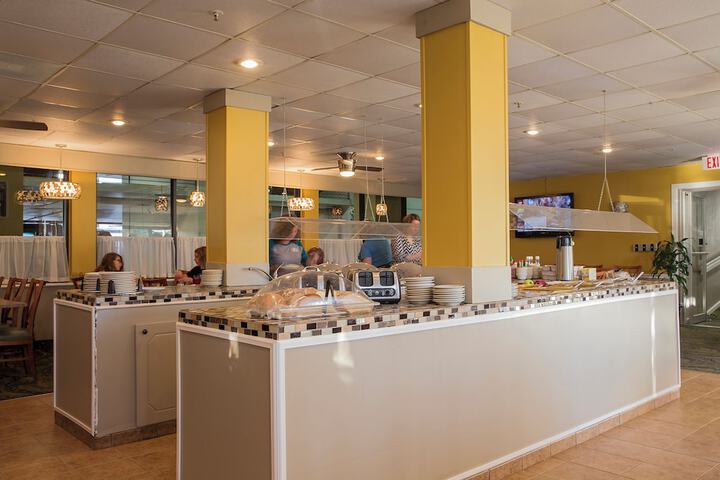 Breakfast buffet
