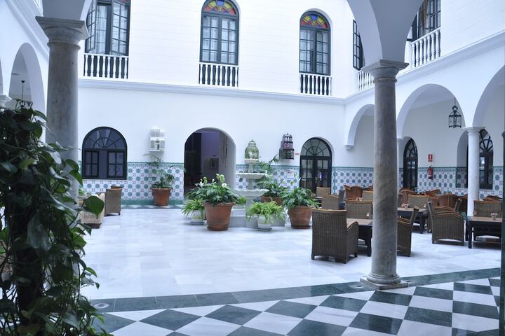Lobby sitting area