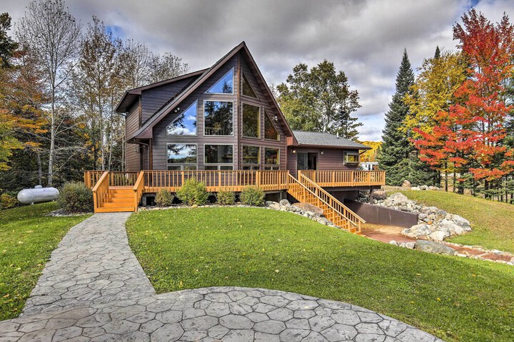 Secluded Lakehouse w / Private Dock + Serene Views!