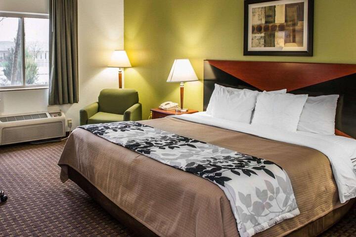 1 King Bed (2 of 3)