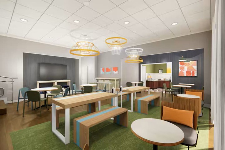 Breakfast area