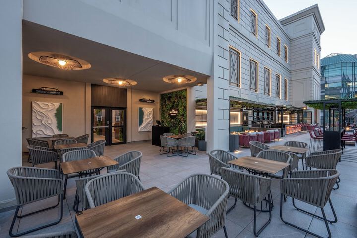 Rooftop terrace
