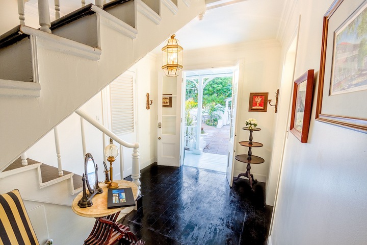 Interior entrance
