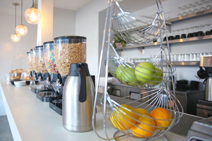 Breakfast area