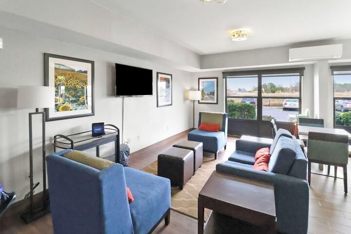 Lobby sitting area