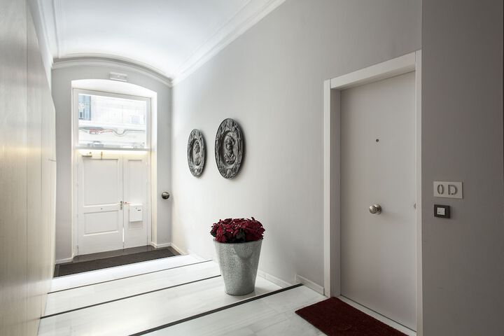 Interior entrance