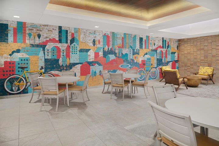 Breakfast area