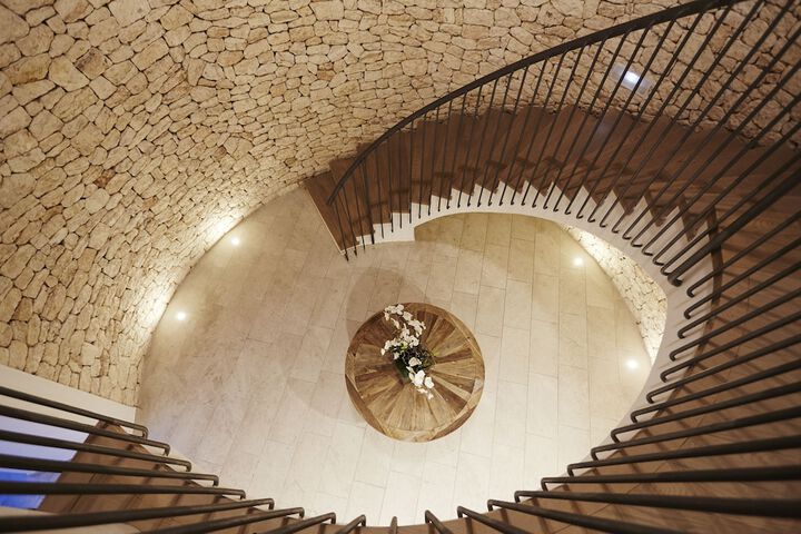 Interior entrance