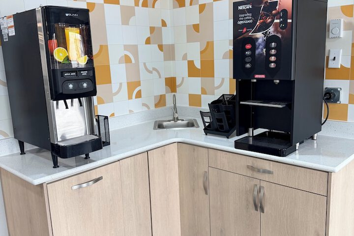 Breakfast area