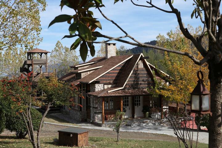 Exterior of Vasilikia Mountain Farm & Retreat