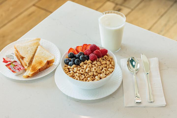 Breakfast area