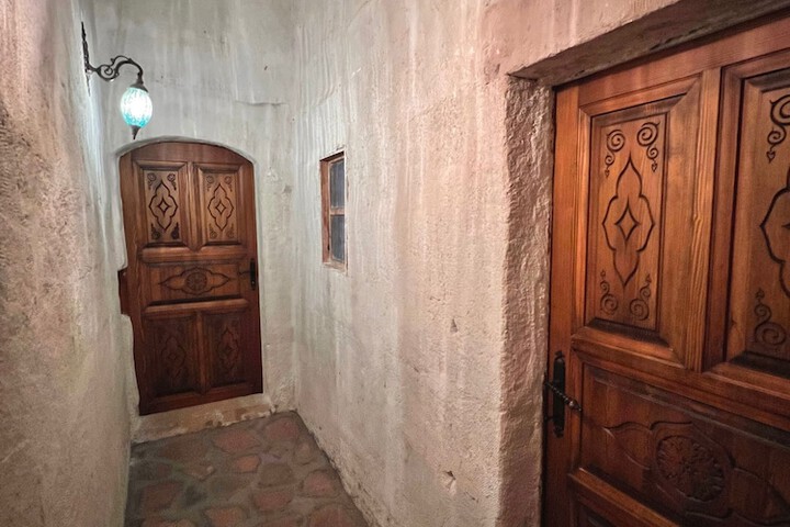 Interior entrance