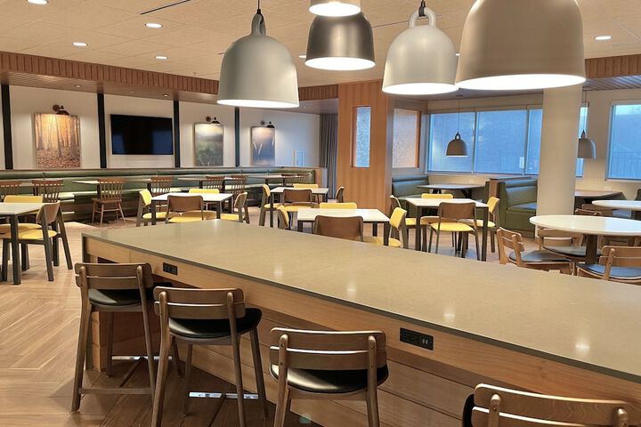 Breakfast area