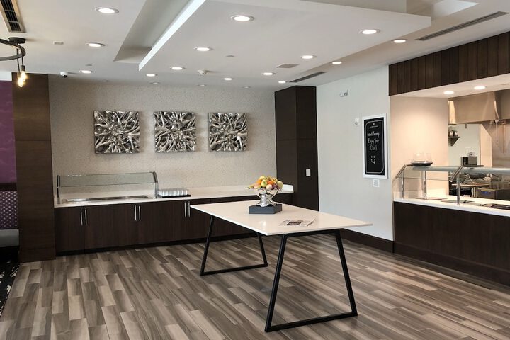 Breakfast area