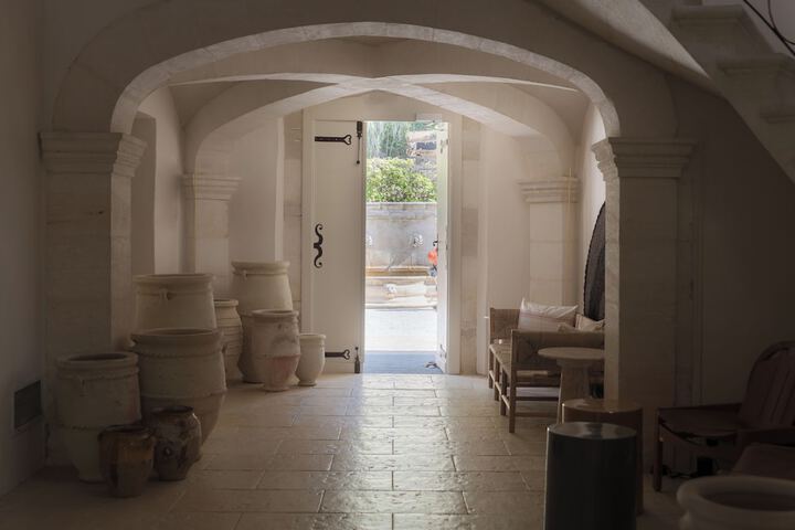 Interior entrance