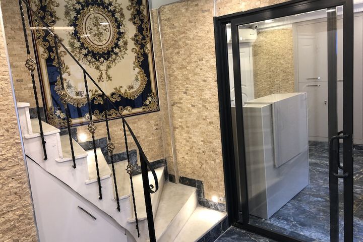 Interior entrance