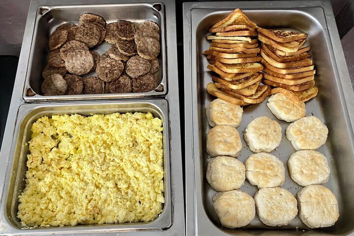 Breakfast buffet