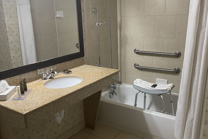 1 King Accessible with Roll in Shower (17 of 39)