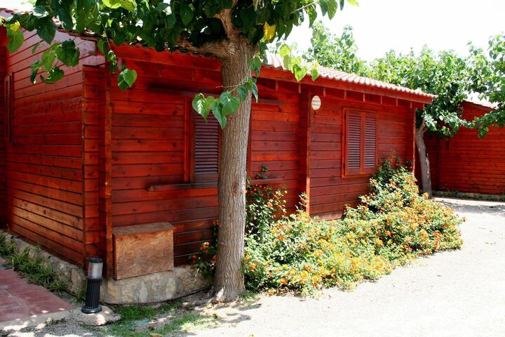 Attractive Bungalow With a Covered Terrace 1 km. From Beach