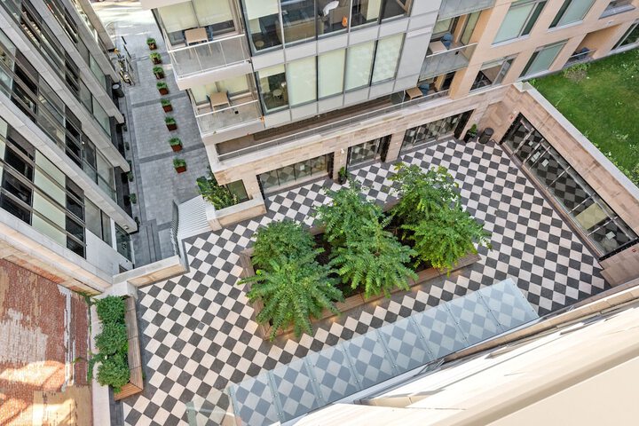 Courtyard view