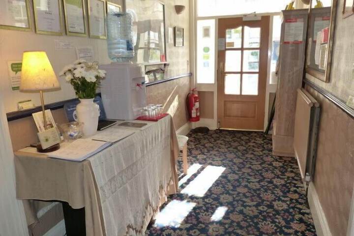 Interior entrance