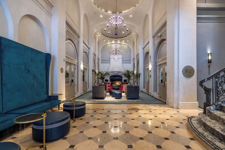 Interior entrance